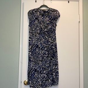 Alfani wrap style dress